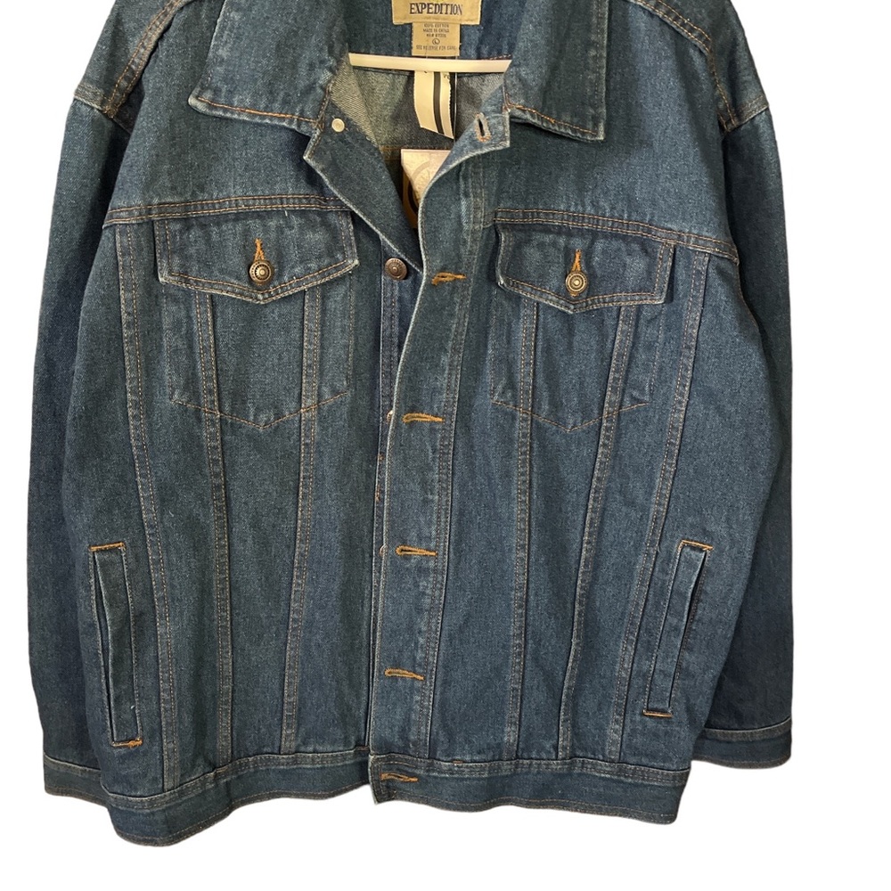 Outdoor Expedition Denim Jacket New Size Large